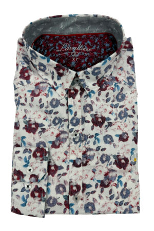Camisa Vintage con Estampando