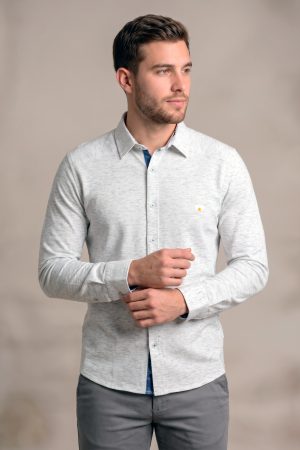 Camisa Jaspeada Melange