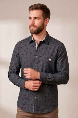 Camisa Gris Carbón