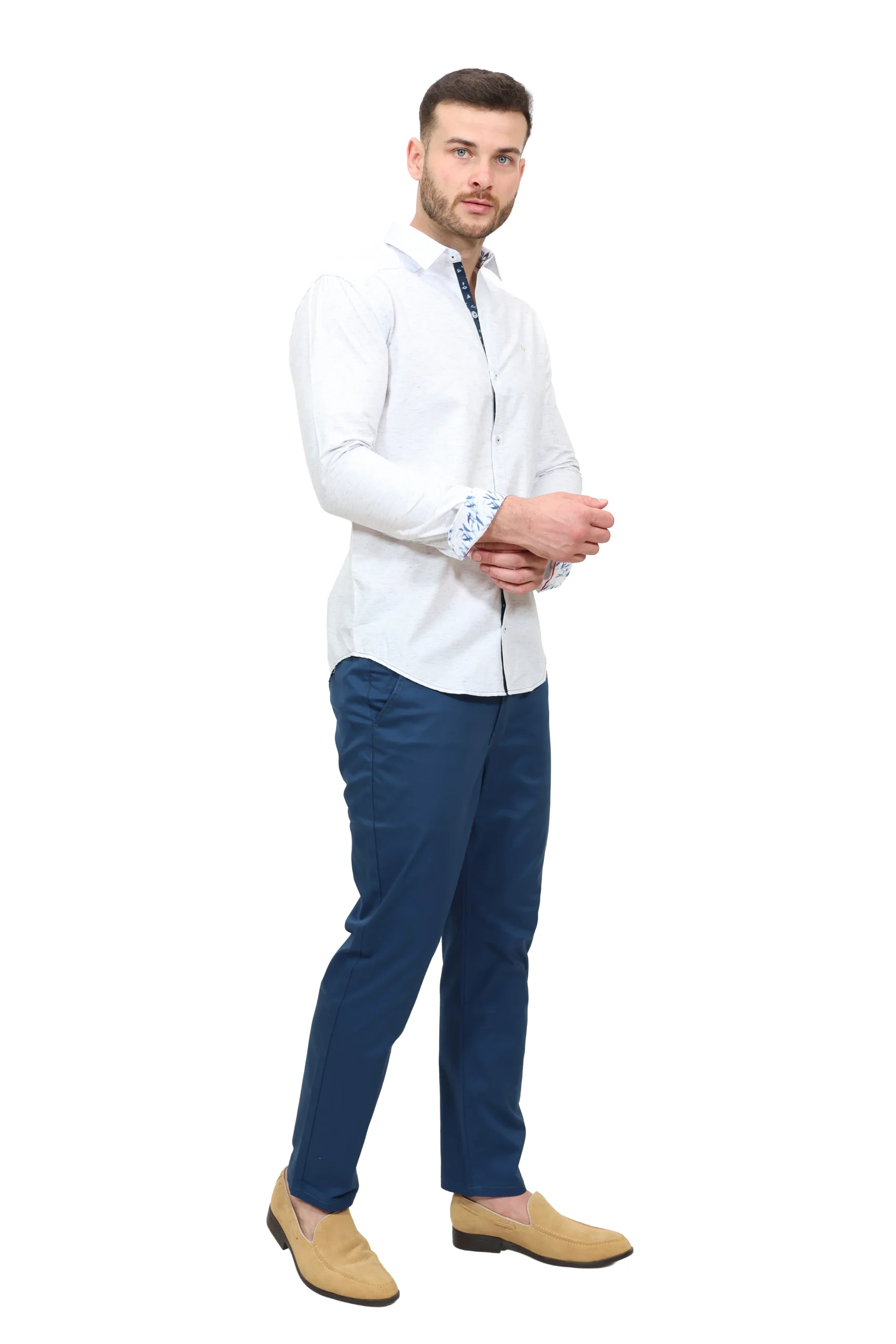 Camisa algodón blanco - Imagen 2