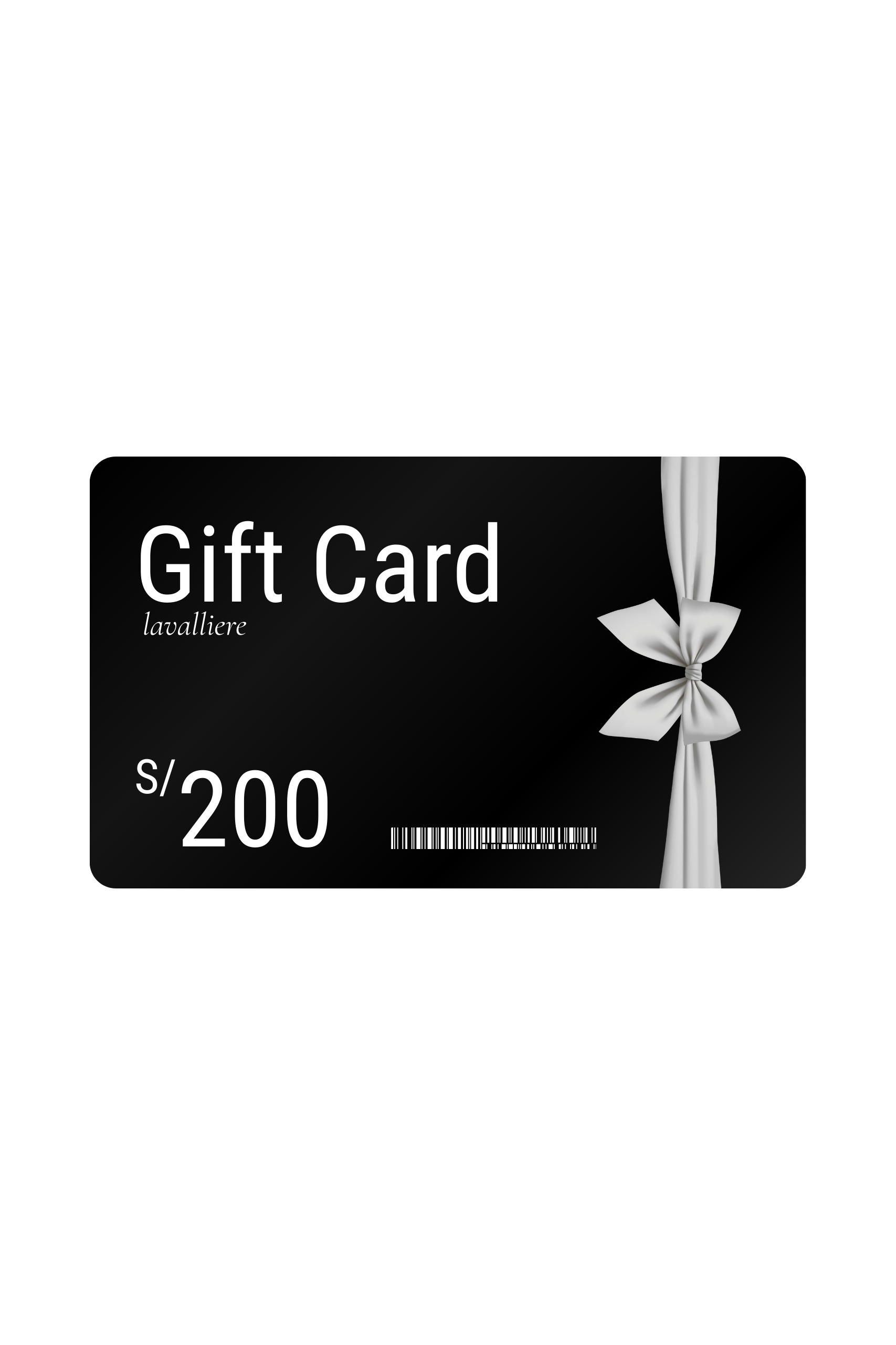 Gift Card 1 Camisa a Talla | S/200