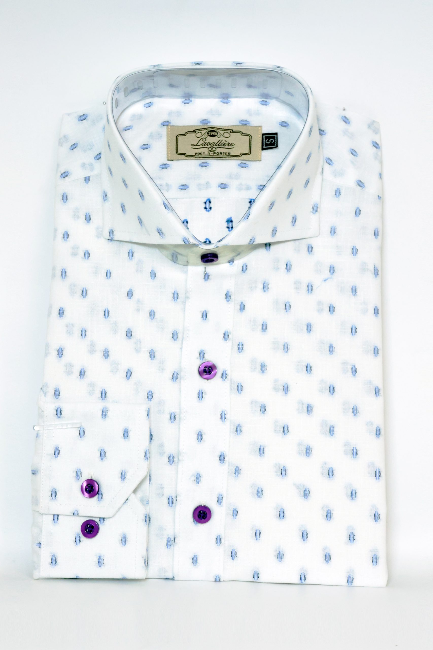 Camisa Geo Azul