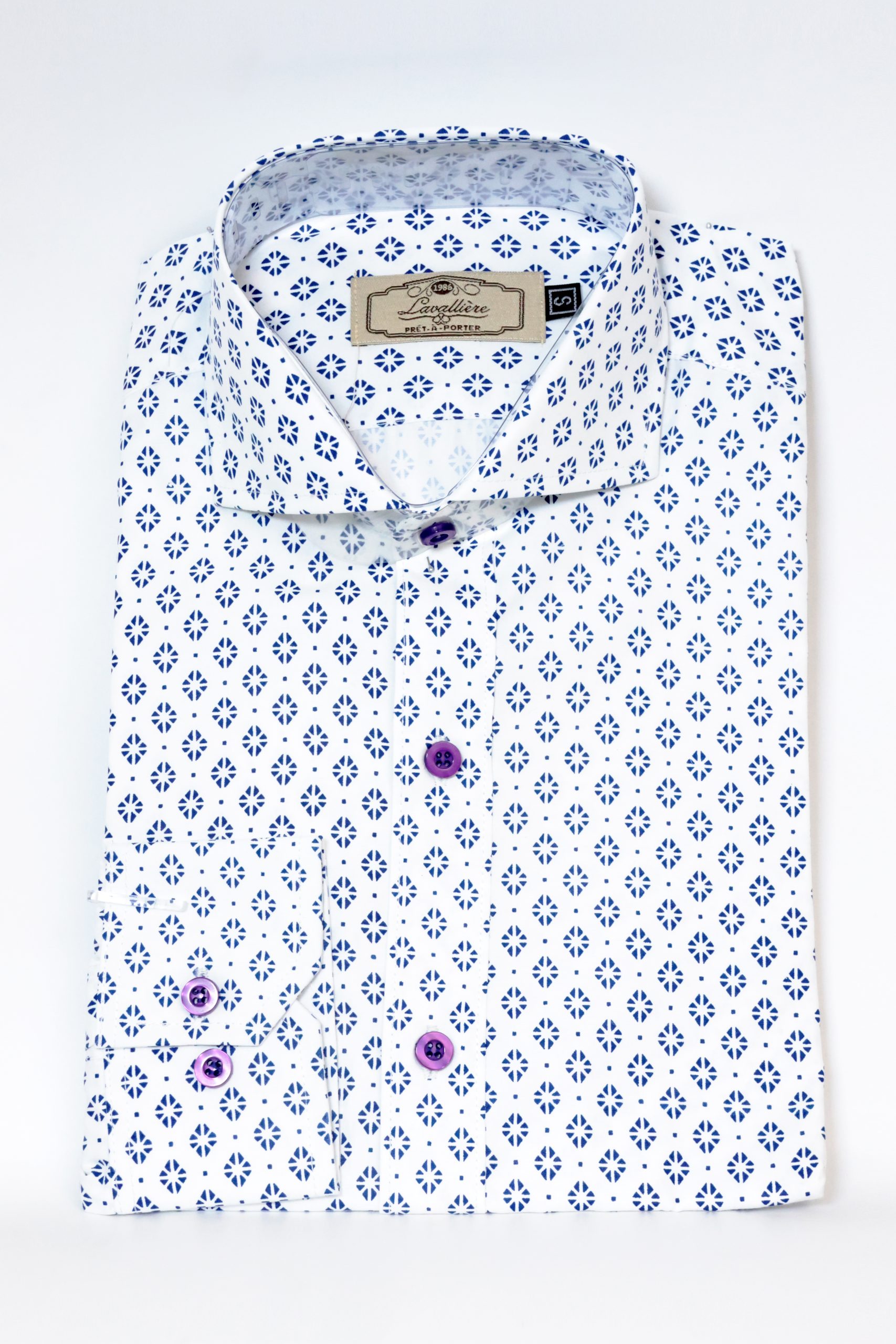 Camisa Diamante Azul