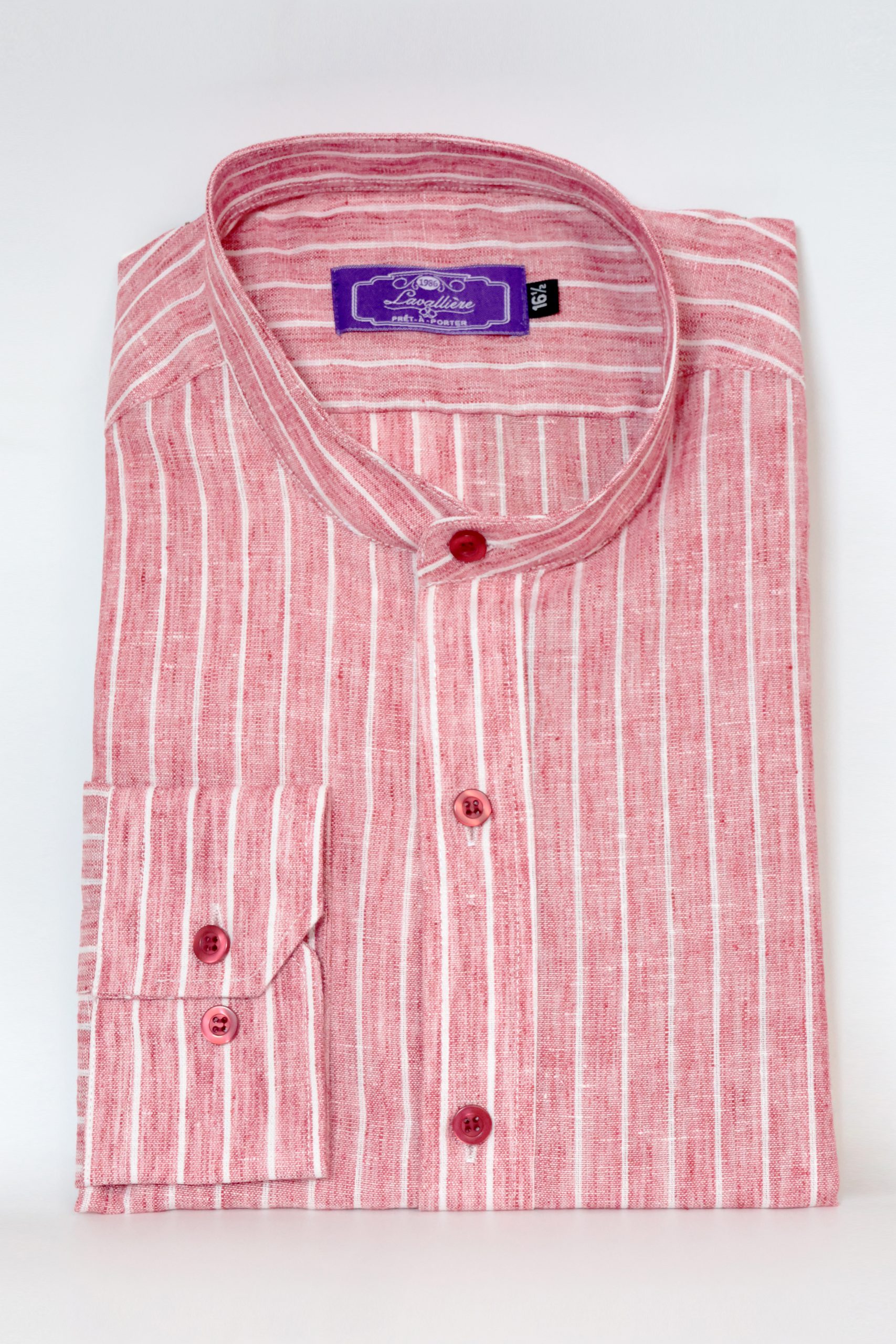 Camisa Coral Rayas