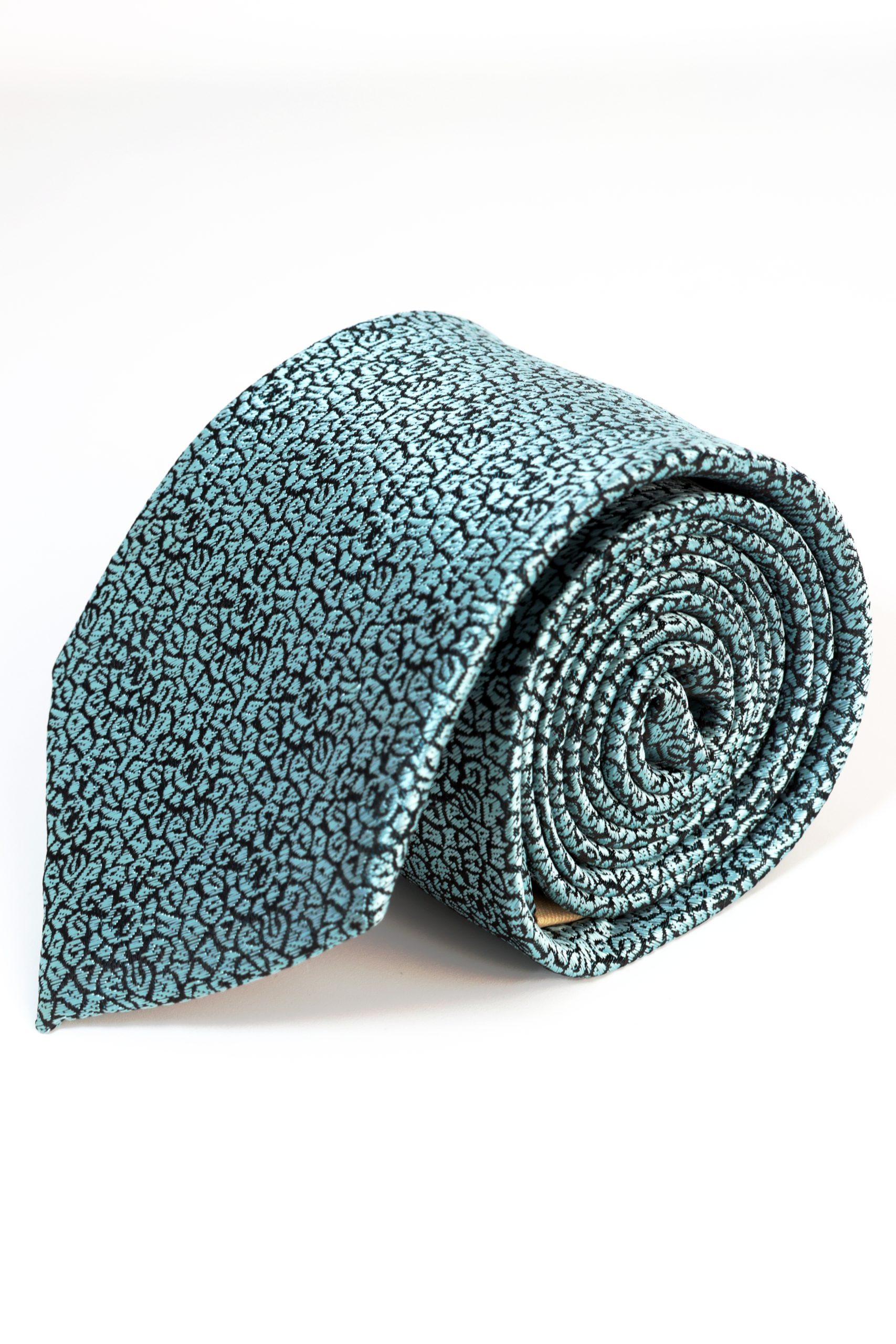 Corbata Aguamarina Jacquard