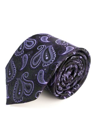 Corbata Paisley Púrpura