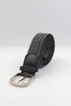 Correa Sport Negro con lineas Blancas