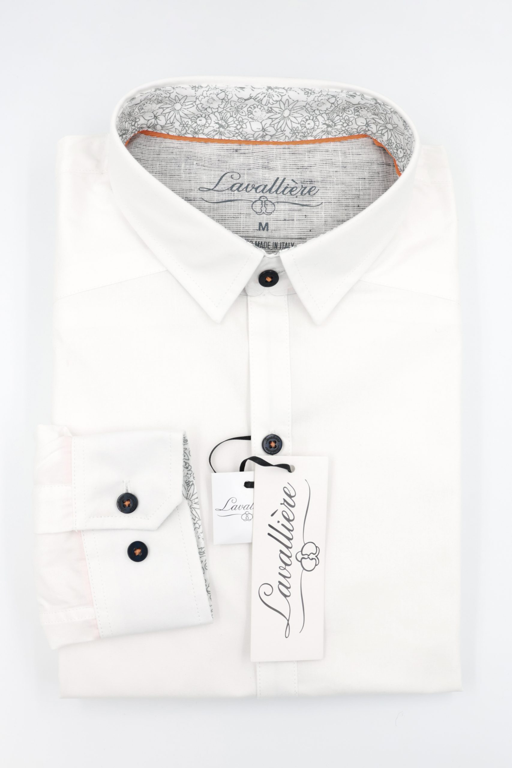 Camisa Blanco Lavalliere
