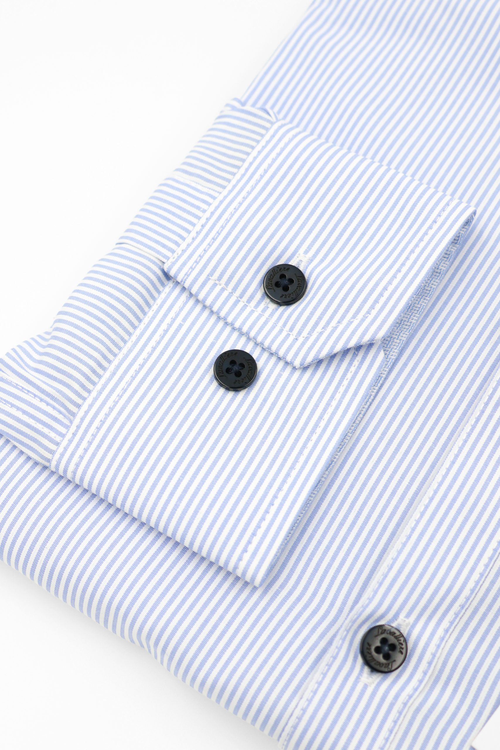 Camisa Rayas Celeste Lavalliere - Imagen 2